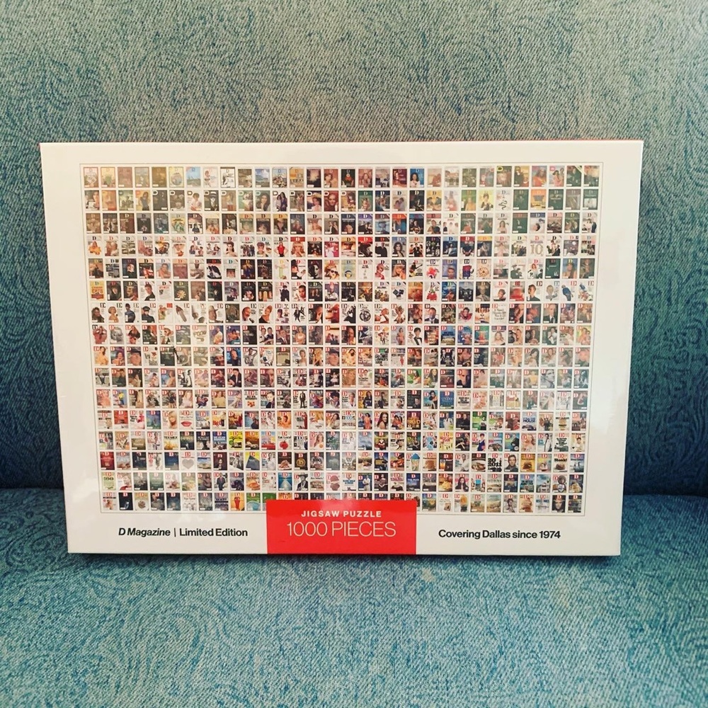 NEW Dallas Texas D Magazine Covers Limited Edition jigsaw puzzle
